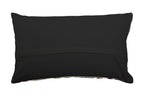Natural And Black Rectangular Cushion