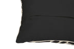 Natural And Black Rectangular Cushion
