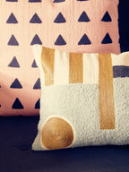 Abstract Rectangular Cushion