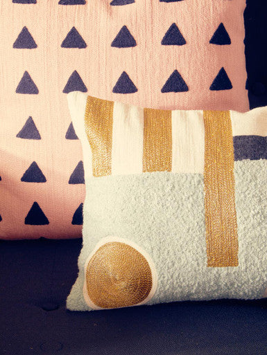 Abstract Rectangular Cushion