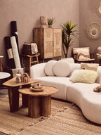 Natural Assorted Colour Cushion