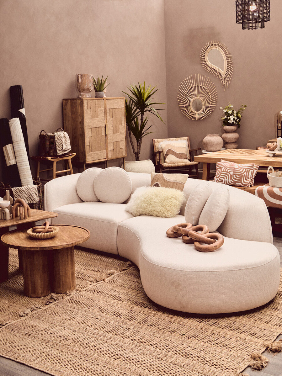 Natural Assorted Colour Cushion