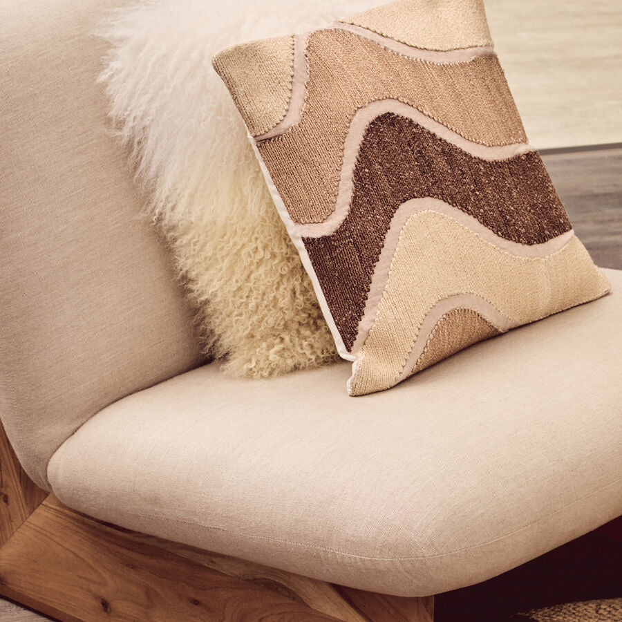 Natural Assorted Colour Cushion