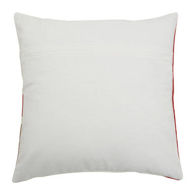 Red And White Tonal Cushion