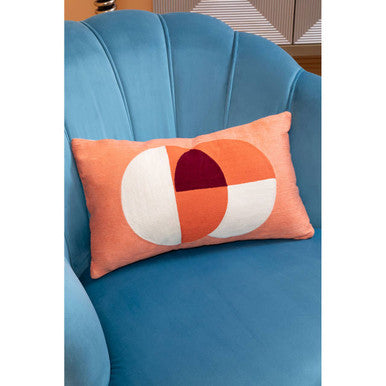 Multicolour Rectangular Cushion