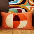Multicolour Rectangular Cushion