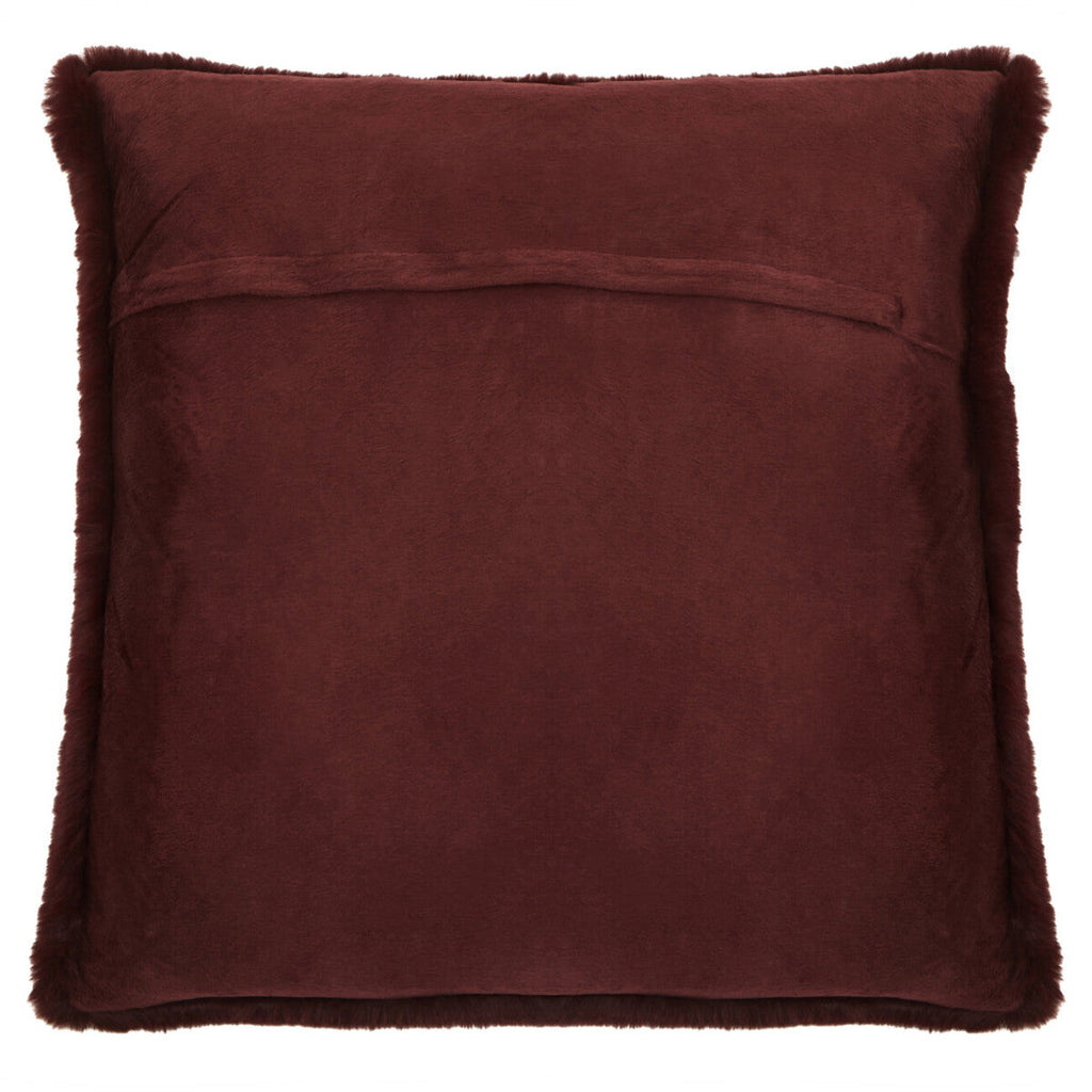 Burgundy Square Cushion