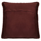 Burgundy Square Cushion