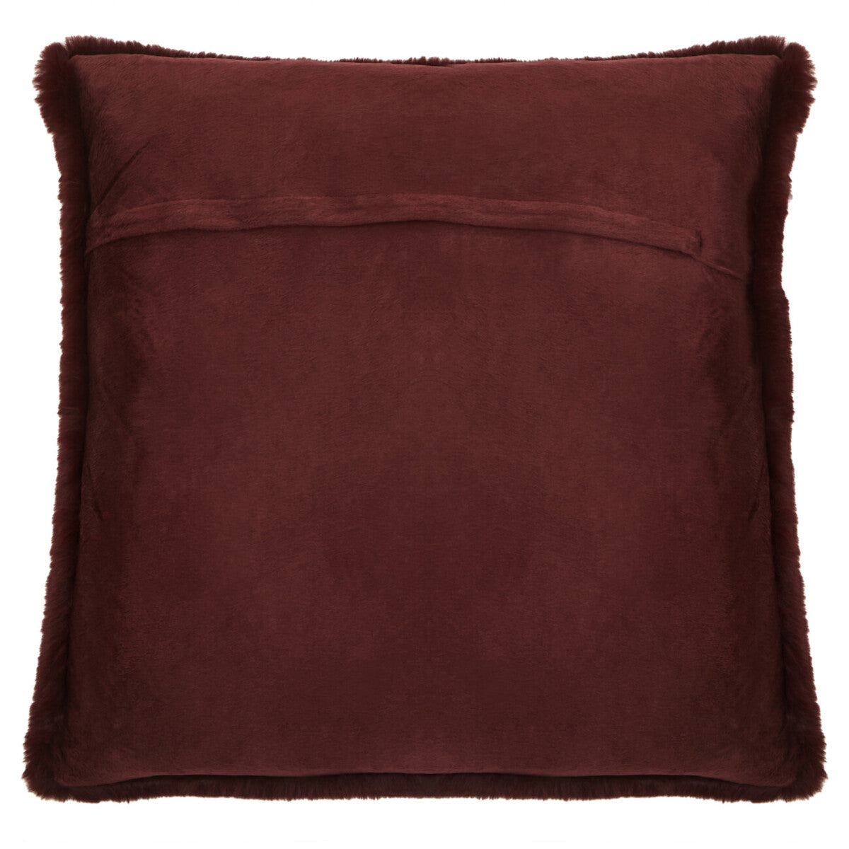 Burgundy Square Cushion