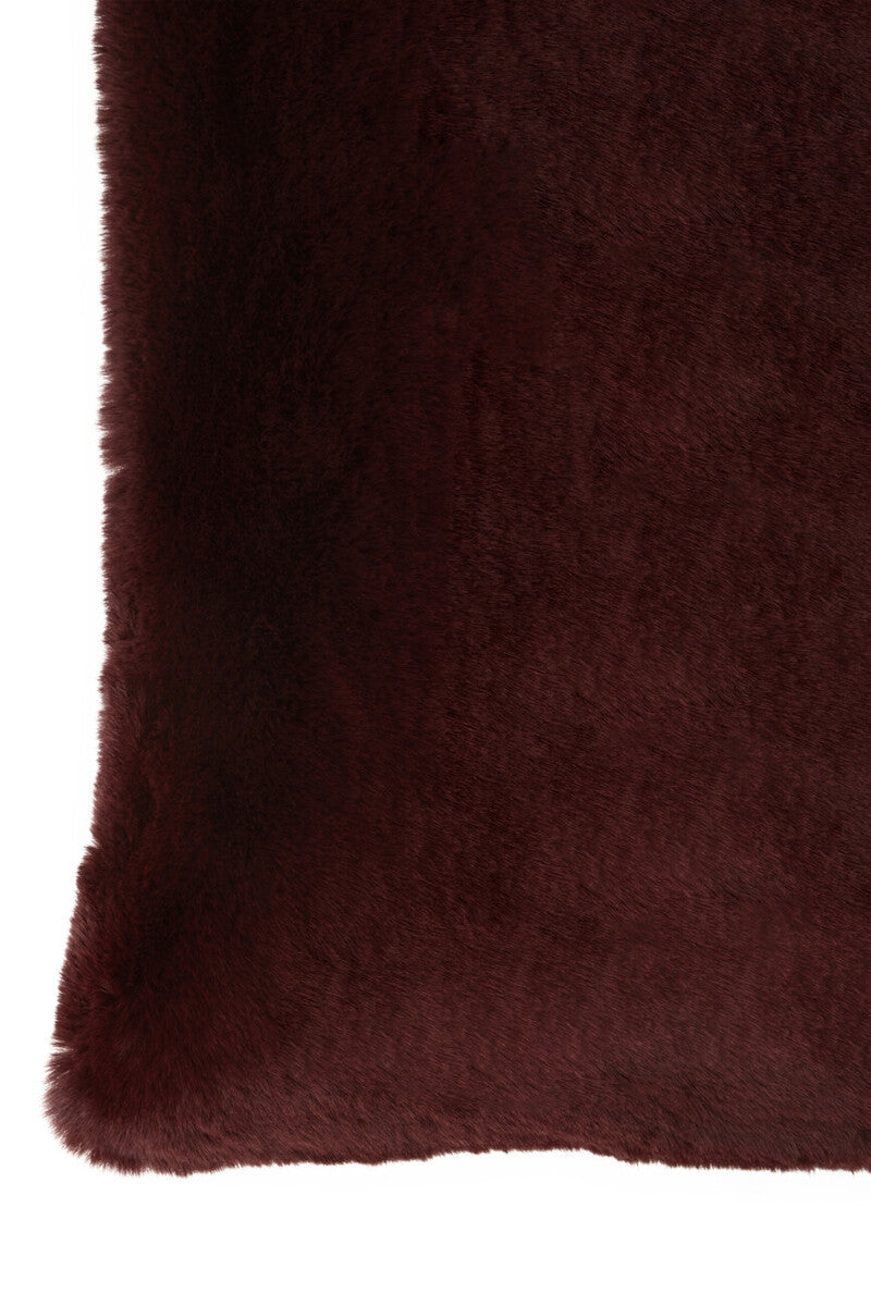 Burgundy Square Cushion