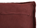 Burgundy Square Cushion