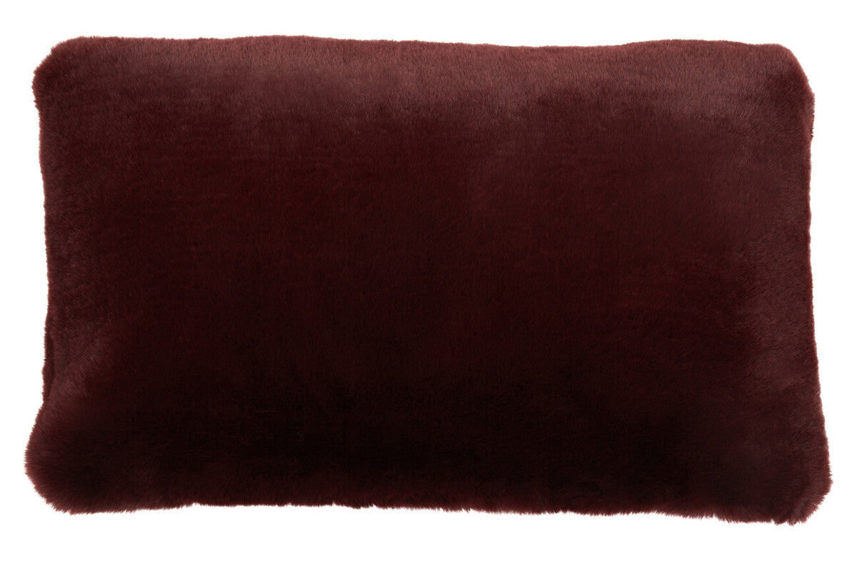 Burgundy Rectangular Cushion