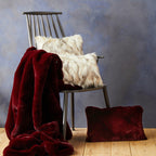 Burgundy Rectangular Cushion