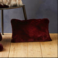 Burgundy Rectangular Cushion
