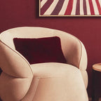 Burgundy Rectangular Cushion