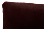 Burgundy Rectangular Cushion