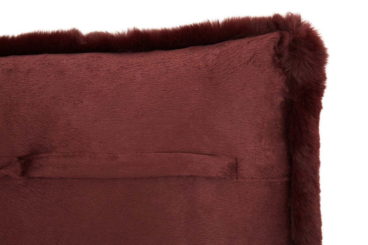 Burgundy Rectangular Cushion