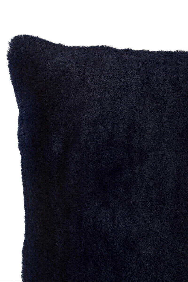 Navy Blue Square Cushion