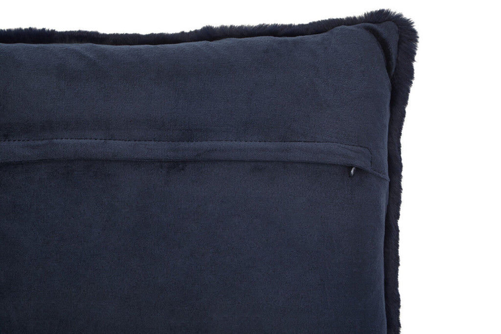 Navy Blue Square Cushion