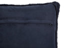 Navy Blue Square Cushion
