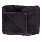 Bosie Grey Faux Fur Throw