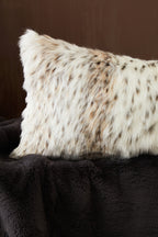 Bosie Grey Faux Fur Throw