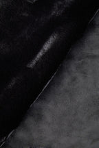 Bosie Black Faux Fur Throw
