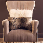 Mocha Ombre Rectangular Faux Fur Cushion