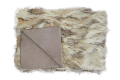 Bosie Natural Fur Throw