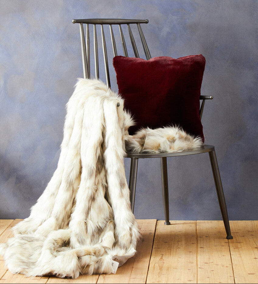 Bosie Natural Fur Throw