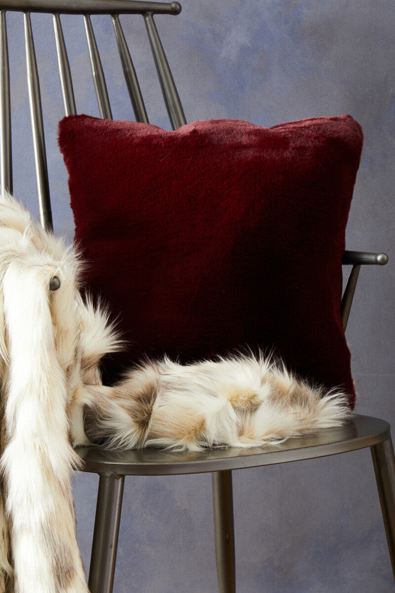 Bosie Natural Fur Throw