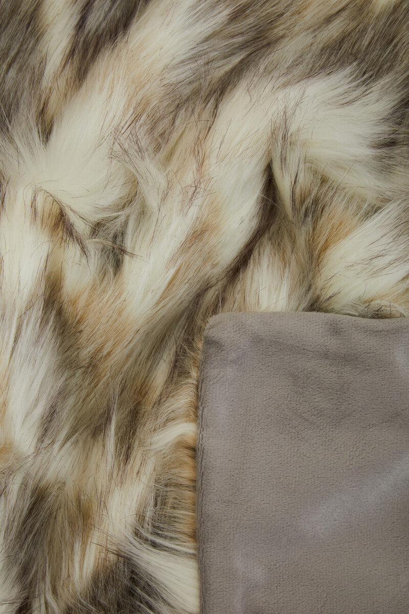 Bosie Natural Fur Throw
