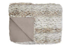 Bosie Animal Print Fur Throw