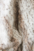 Bosie Animal Print Fur Throw