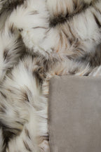 Bosie Animal Print Fur Throw