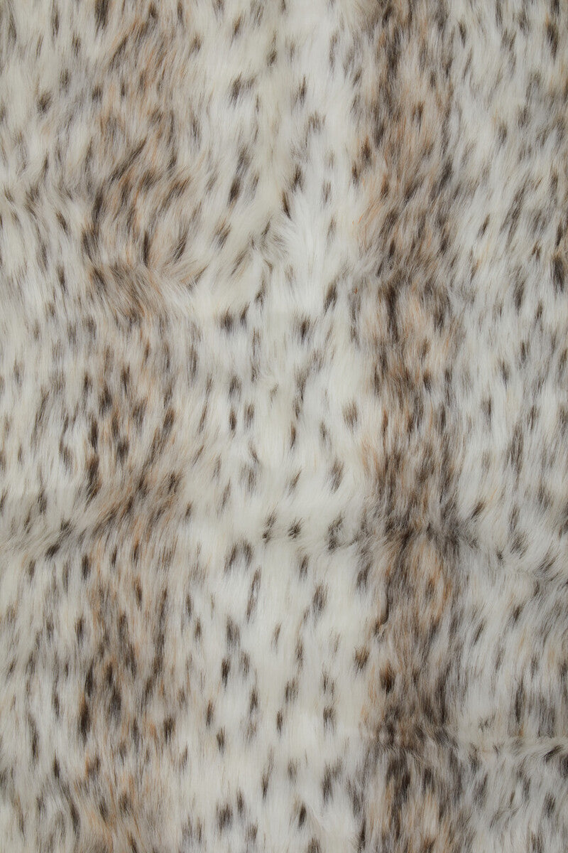 Bosie Animal Print Fur Throw