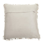 Animal Print Square Faux Fur Cushion