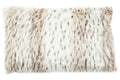 Animal Print Rectangular Faux Fur Cushion