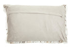 Animal Print Rectangular Faux Fur Cushion