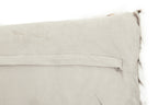 Animal Print Rectangular Faux Fur Cushion