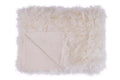 Bosie Cream Faux Fur Throw