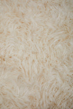Bosie Cream Faux Fur Throw