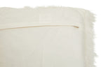 Cream Square Faux Fur Cushion