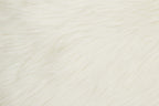 Cream Square Faux Fur Cushion