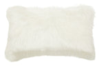 Cream Faux Fur Cushion