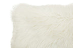 Cream Faux Fur Cushion