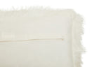 Cream Faux Fur Cushion