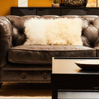Real Mongolian Fur Natural Ombre Rectangular Cushion