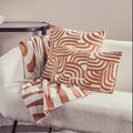 Natural and Terracotta Cushion