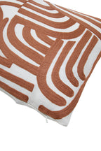 Natural and Terracotta Cushion